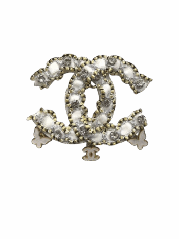 Small beaded c embroidery patches