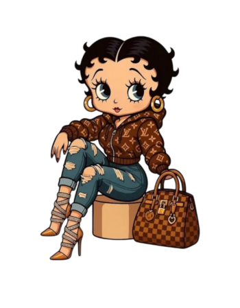 Betty boop iron on heat transfers 3