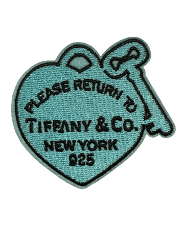 Key Tif iron on embroidery patches