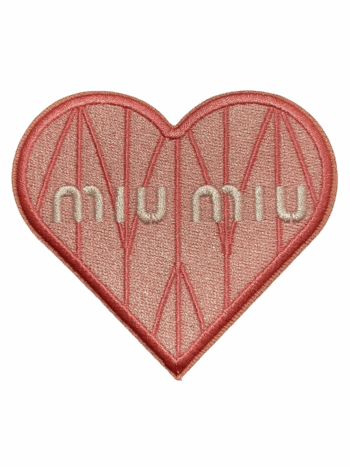 Miu Heart Iron on Embroidery patches