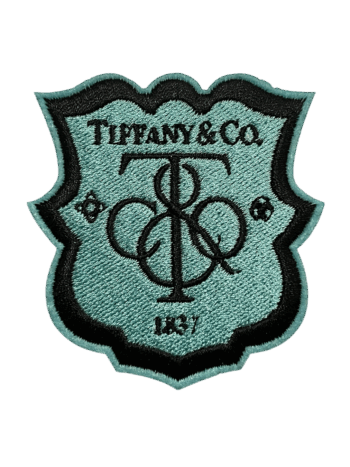 Badge Tif iron on embroidery patches
