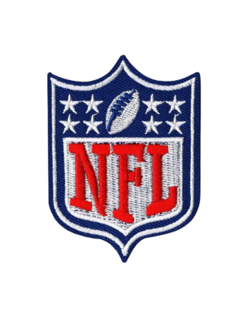 Football badge iron on patch