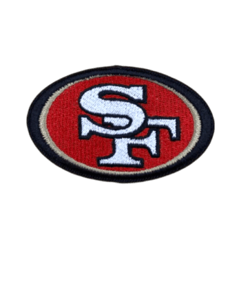 San Francisco 49ers logo NFL embroidery design