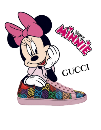 Minnie GG Print heat Transfers