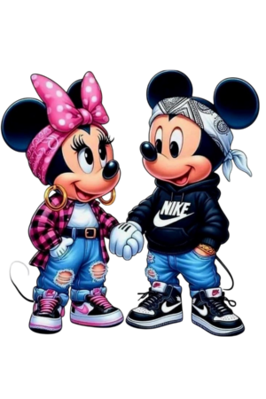 Cartoon iron on heat transfers 4