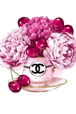 Bright flower C iron on heat transfers