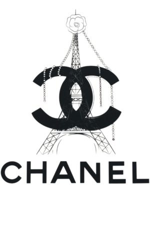 Black tower Iron On heat transfer