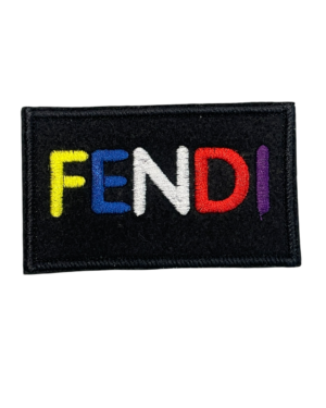 Colorful Letter iron on embroidered Patches