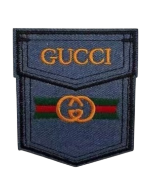 G denim pocket iron on patches