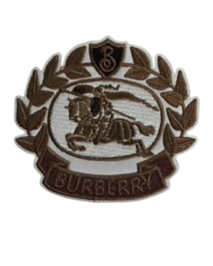 Badge B iron on patches