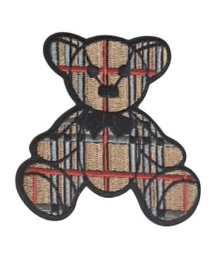 B bear iron on patches