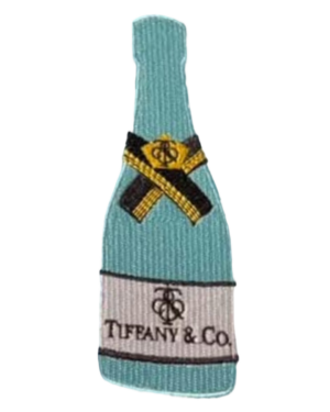 Tiff bottle iron on patches