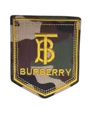 B Camo iron on patches
